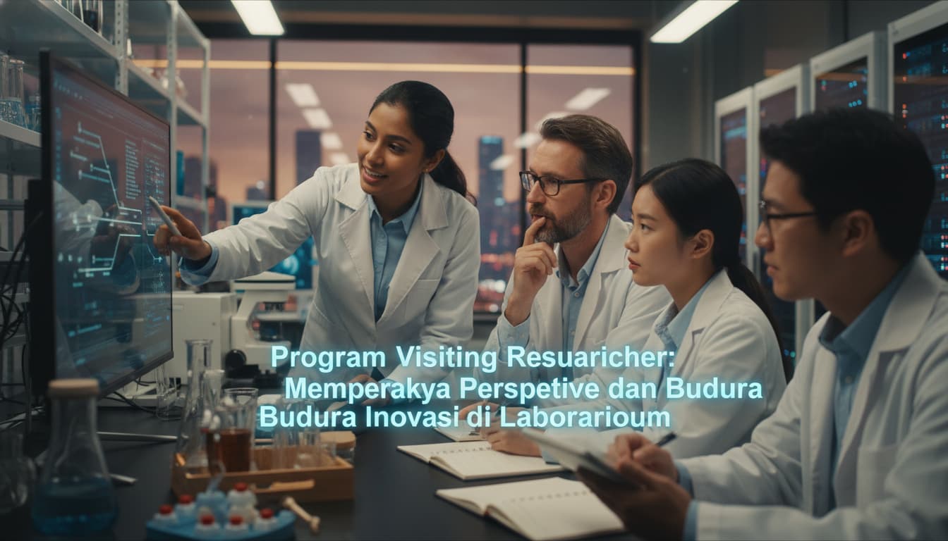 Program Visiting Researcher: Memperkaya Perspektif dan Budaya Inovasi di Laboratorium