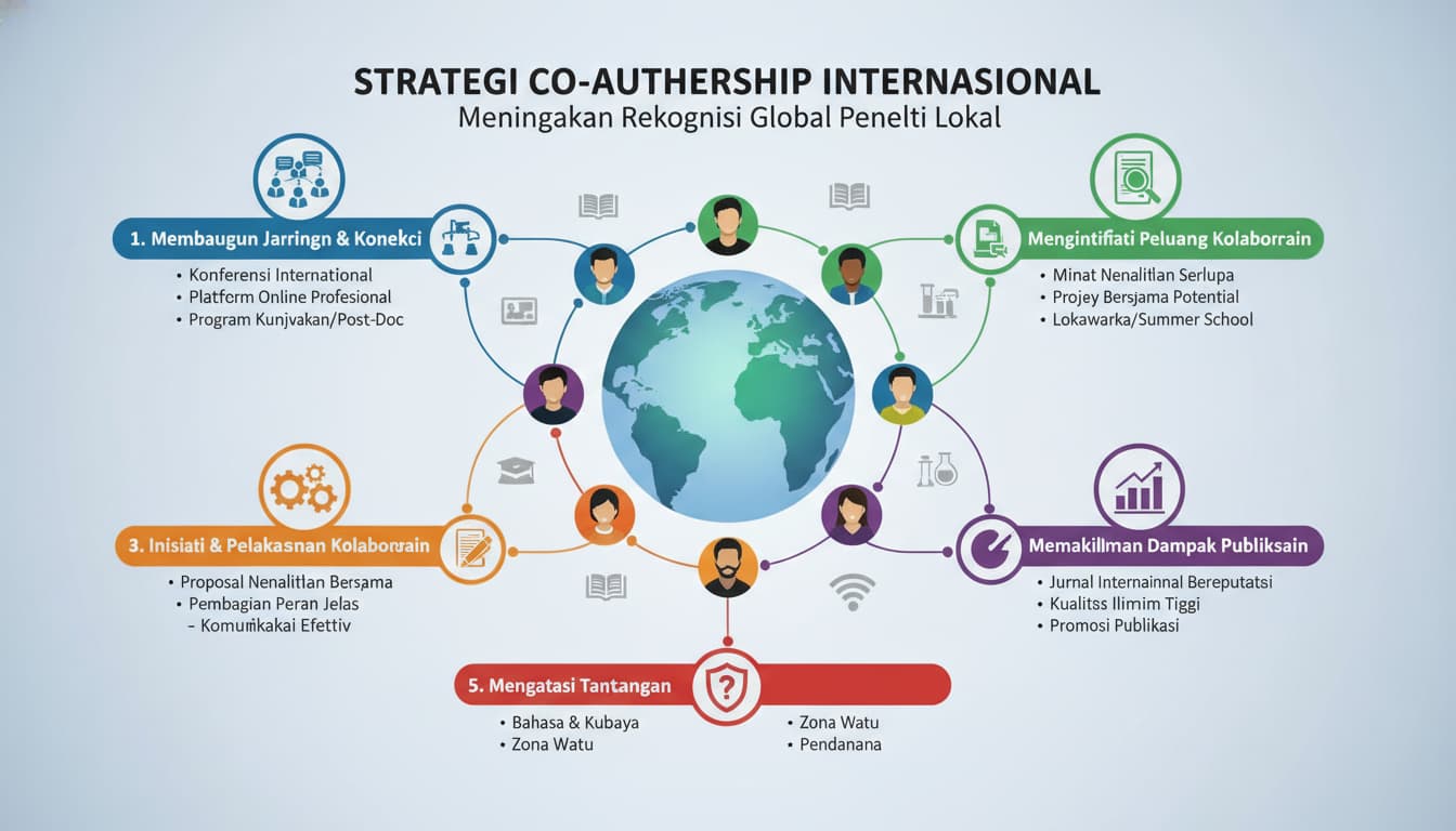 Strategi Co-Authorship Internasional: Meningkatkan Rekognisi Global Peneliti Lokal